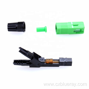 Quick Assembly Single Mode FTTH SC/APC fast connector